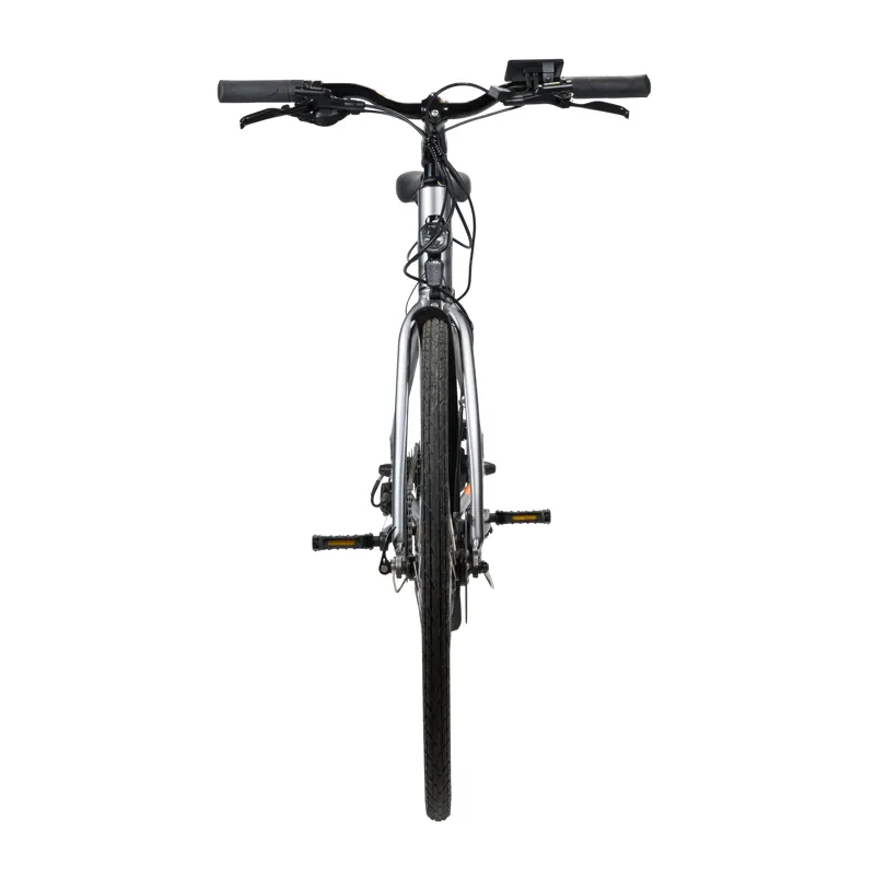 EMU Evo Crossbar 700c Wheel Electric Bike Metallic Grey-6